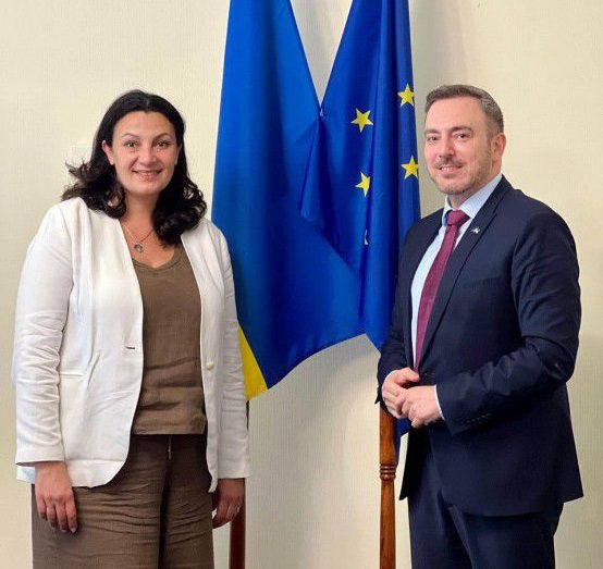 Іванна Климпуш-Цинцадзе зустрілася із Співголовою Парламентської асамблеї Євронест Сергеєм Лагодинським